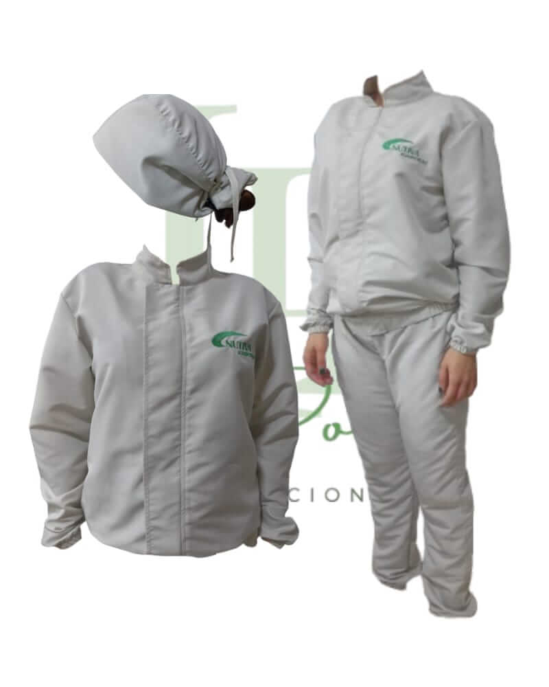 Uniforme antifluido dos piezas
